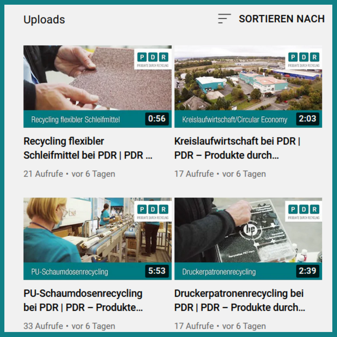 Neue PDR-Videos